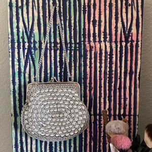 Beautiful Vintage Silver Purse
